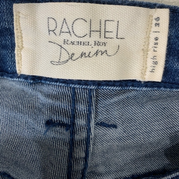 Rachel Roy High Waisted Denim Shorts - Picture 10 of 12